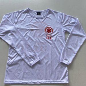 Camiseta Manga longa Samu Branca