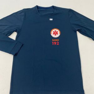 Camiseta Manga longa Térmica Samu Azul